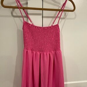 Z Supply, pink maxi dress